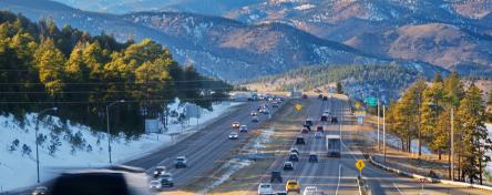 I-70 highway in Denver